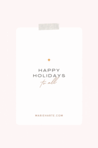 Happy Holidays